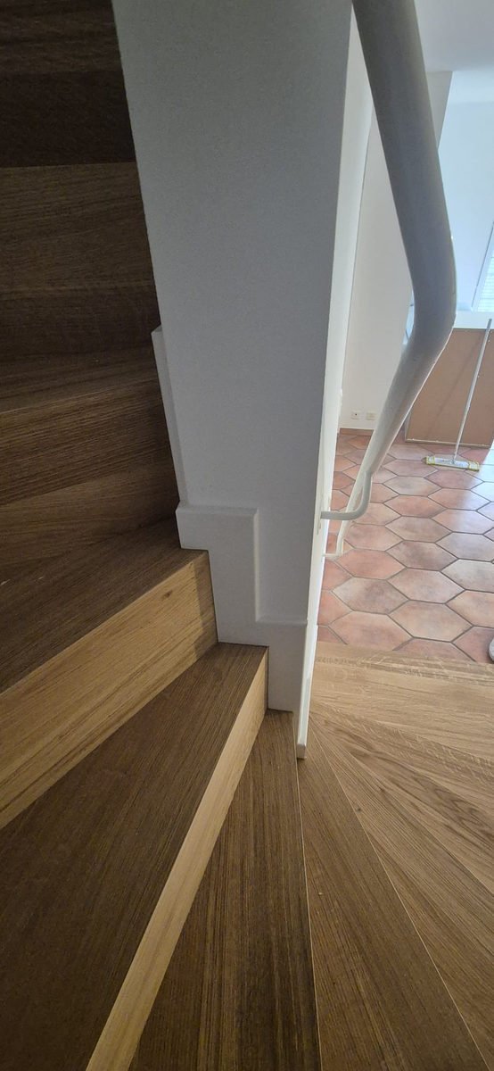 Escalier en chêne