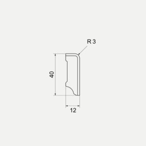 Classicline Kubus | Ral 9010 | Plinthes plaquées